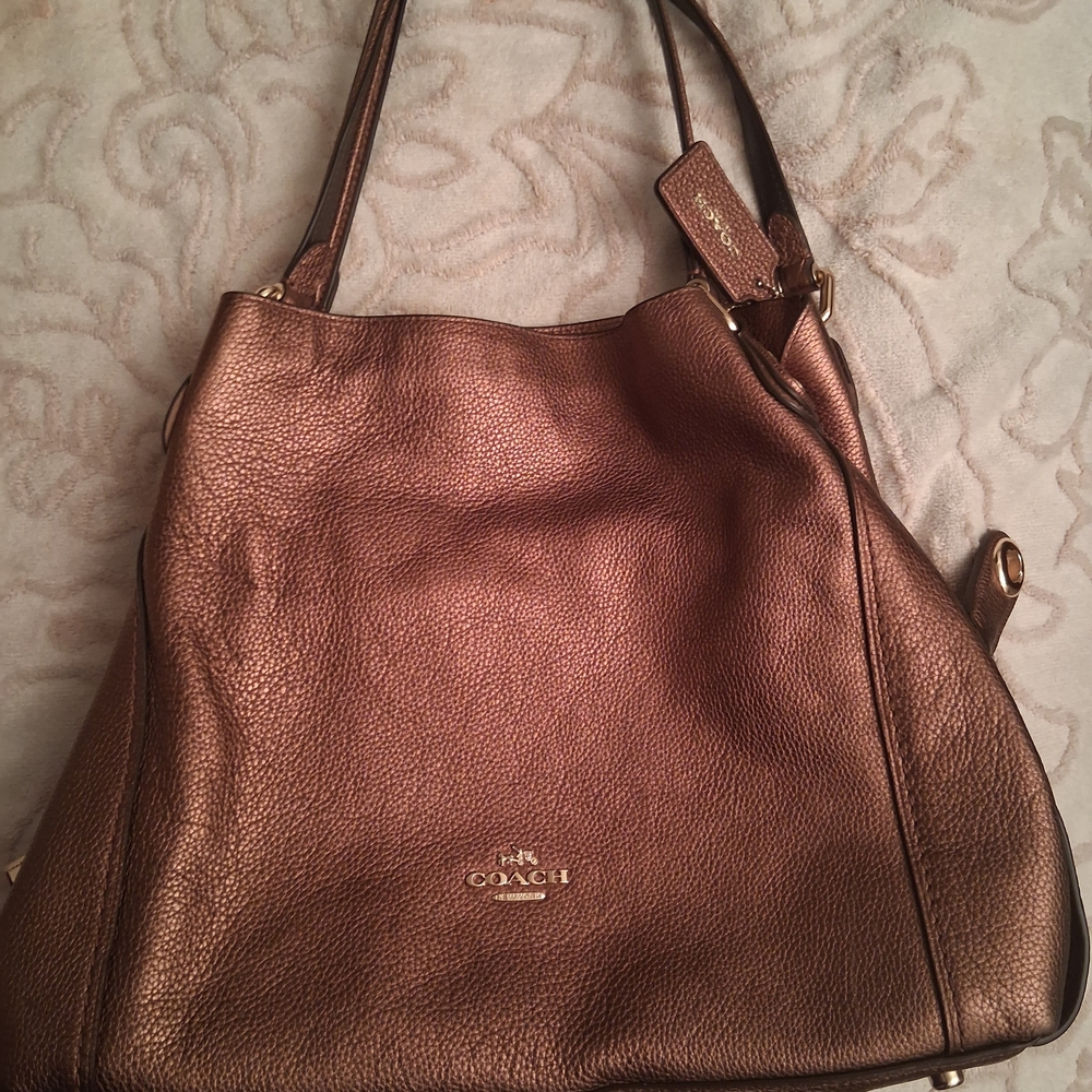 Coach Metallic Brown Women's Bag